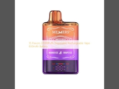 15 saveurs 22000Puffs Vape rechargeable à usage unique 650mAh